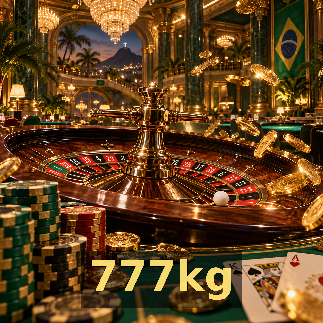 Variedade de jogos disponíveis na plataforma 777kg